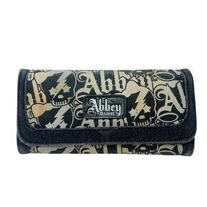 Vintage Y2K Abbey Dawn Trifold Wallet FanOut Skull Punk Denim Avril Lavigne READ